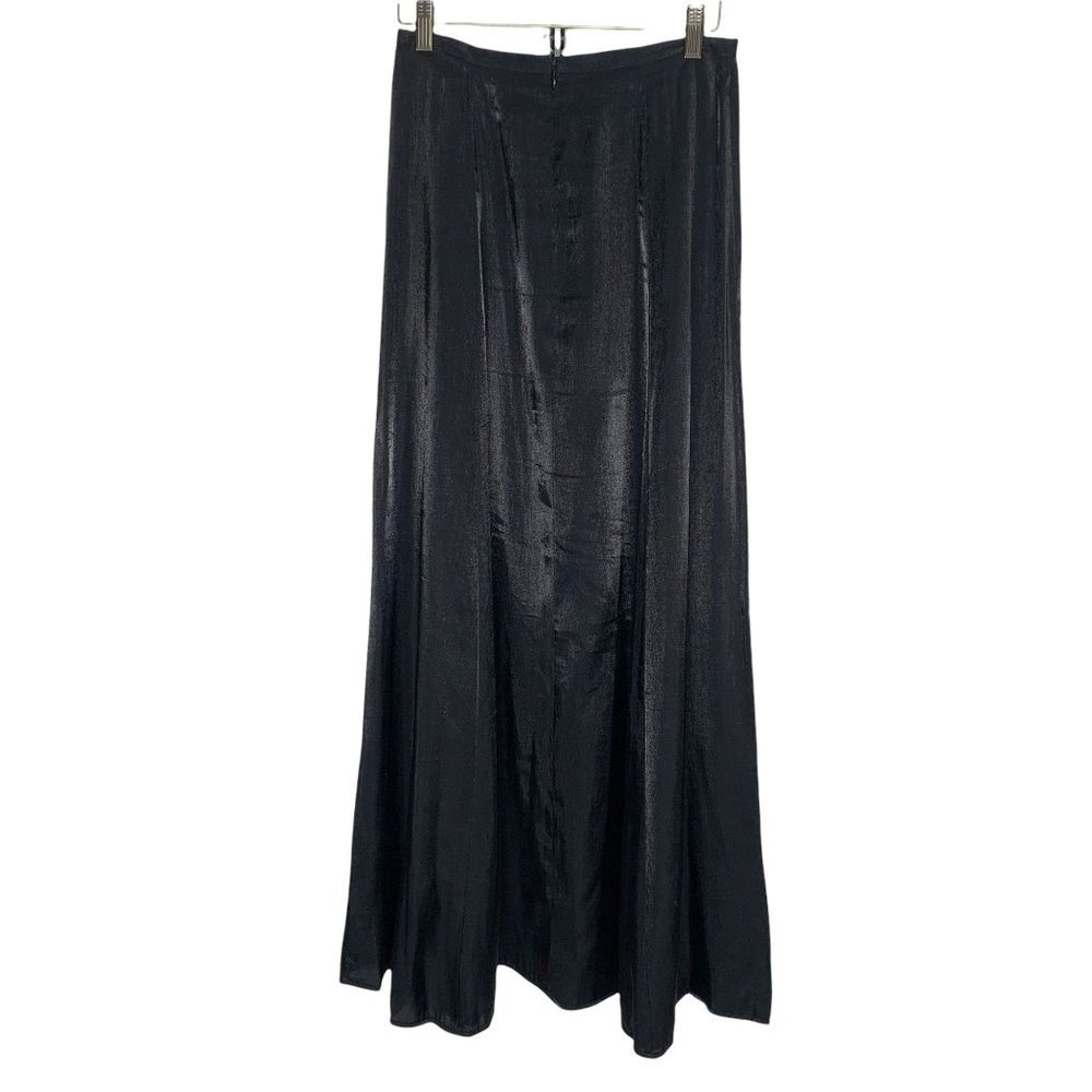 Vintage 90s Heart Moon Star Shimmer Iridescent Formal Skirt Medium - Picture 2 of 8